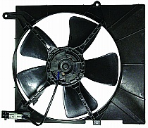 Мотор+вентилятор радиатора охлаждения (с корпусом, с кондиционером)