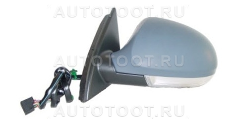 Зеркало левое (электрическое, с подогревом, с автоскладыванием, с указателем поворота, с нижней подсветкой, асферическое) - VWPAS05451XL BodyParts для
