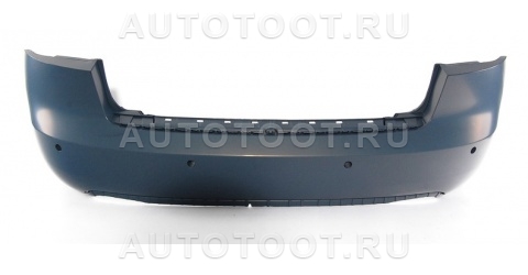 Бампер задний (с отверстиями под датчик, седан) -   для AUDI A4