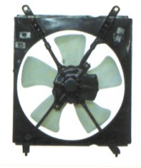Дифузор радиатора в сборе (мотор, вентилятор, корпус)