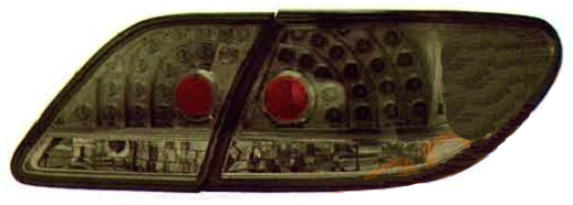 Фонарь задний+вставка, левый+правый (тюнинг, комплект, диодный, дымчатый)