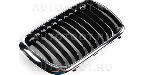 Решетка радиатора правая (хром, черная) -   для BMW 3SERIES
