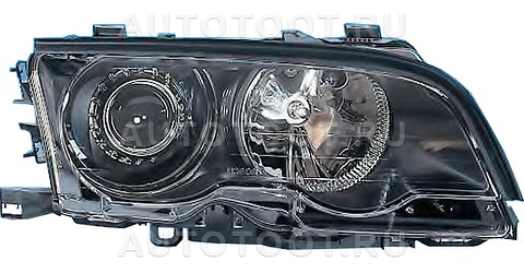 Фара правая (ксенон, с электрокорректором, внутри черная) -   для BMW 3SERIES