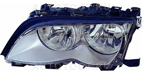 Фара левая (с электрокорректором, внутри хром) - BME4601001HL BodyParts для BMW 3SERIES