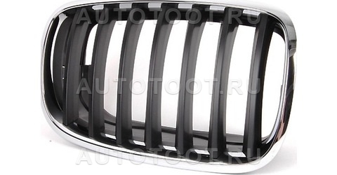 Решетка радиатора правая (хром, черная) - 51137157688 BMW для BMW X5, BMW X6