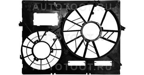 Рамка диффузора радиатора охлаждения -   для AUDI Q7