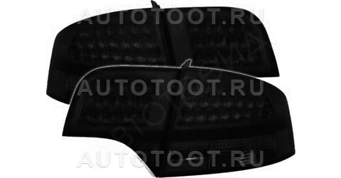 Фонарь задний левый+правый+вставка в крышку багажника левая+правая (комплект, тюнинг, диодный) -   для AUDI A4
