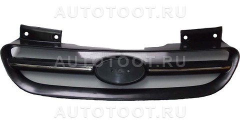 Решетка радиатора (черная, с хромированным молдингом) - 863611C310 Kia/Hyundai для HYUNDAI GETZ