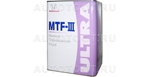 MTF масло для механических коробок передач МКПП HONDA MTF-III 4л - 0826199964 HONDA для 