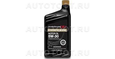 5W-30 моторное масло полусинтетика Honda Synthetic Blend SN 1л. - 087989034 HONDA  для 