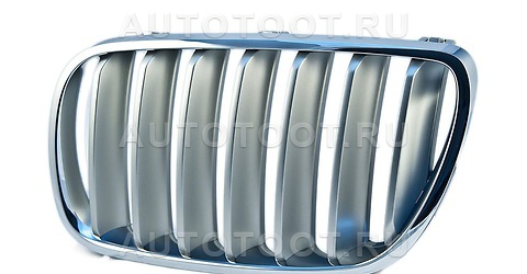 Решетка радиатора левая (хром) -   для BMW X3