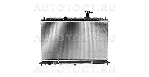 Радиатор охлаждения двигателя АКПП/МКПП (Универсальный) - KI000405 SAT для KIA RIO