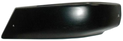 Боковина бампера передняя правая (с отверстием под расширитель, черная)