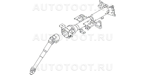 Колонка рулевая -   для HYUNDAI GETZ
