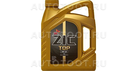 0W-40 SM/CF 4л масло моторное ZIC TOP синтетика - 162611 ZIC для 
