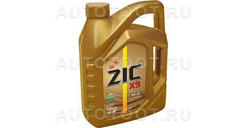 5W-40 SN 4л масло моторное ZIC X9 LS Diesel синтетика - 162609 ZIC для 