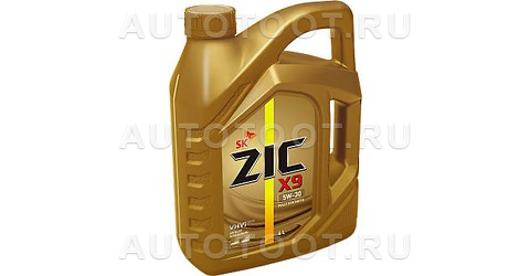 5W-30 SM/CF 4л масло моторное ZIC X9 синтетика - 162614 ZIC для 
