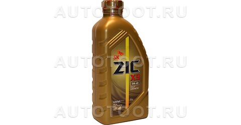 5W-40 SN 1л масло моторное ZIC X9 синтетика - 132613 ZIC для 
