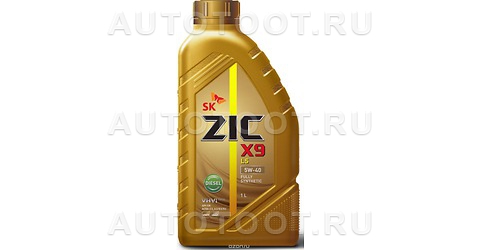 5W-40 SN 1л масло моторное ZIC X9 LS Diesel синтетика - 132609 ZIC для 