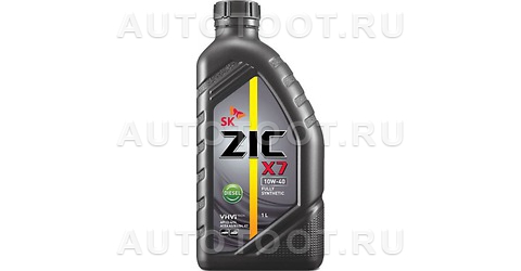 10W-40 CI-4/SL 1л масло моторное ZIC X7 Diesel синтетика - 132607 ZIC для 