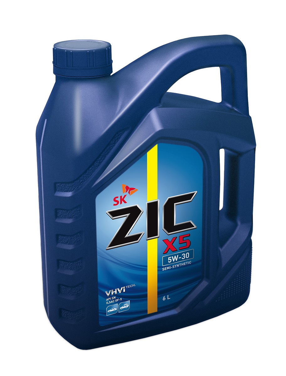 5W-30 SN 4л масло моторное ZIC X5 полусинтетика