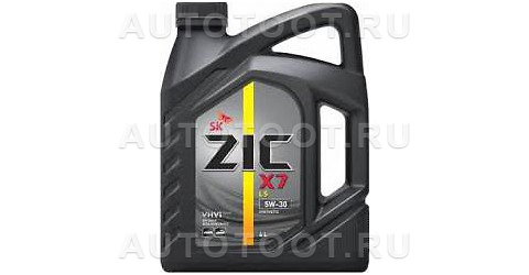 5W-30 SN 4л масло моторное ZIC X7 LS синтетика - 162619 ZIC для 