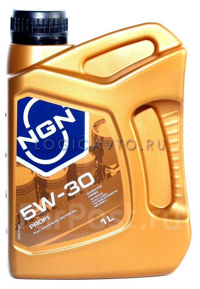 Масло моторное синтетическое NGN PROFI 5W-30 SN/CF 1л