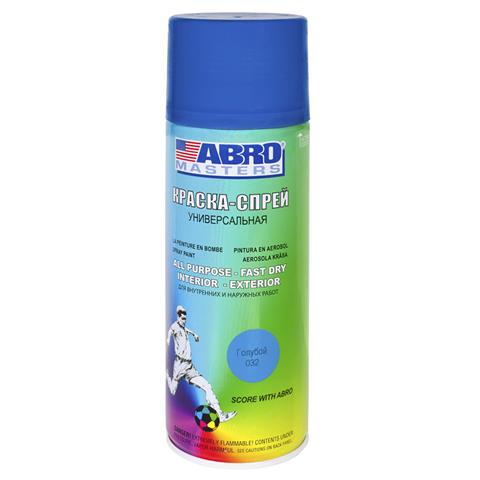 Краска спрей Голубая Abro Masters ABRO 400мл.
