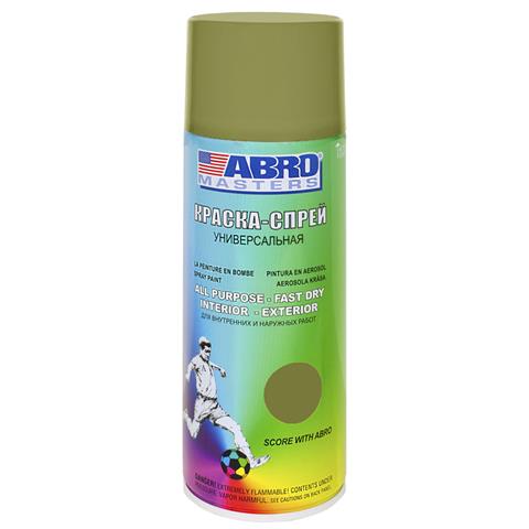 Краска спрей хаки Abro Masters ABRO SP-090-AM 400мл.