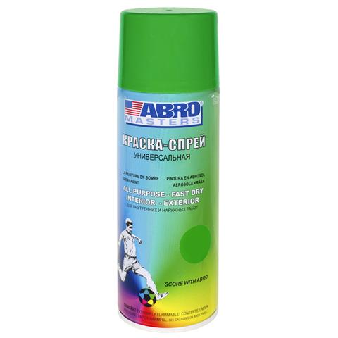 Краска спрей Светло-Зеленая Abro Masters ABRO SP-045-AM 400мл.
