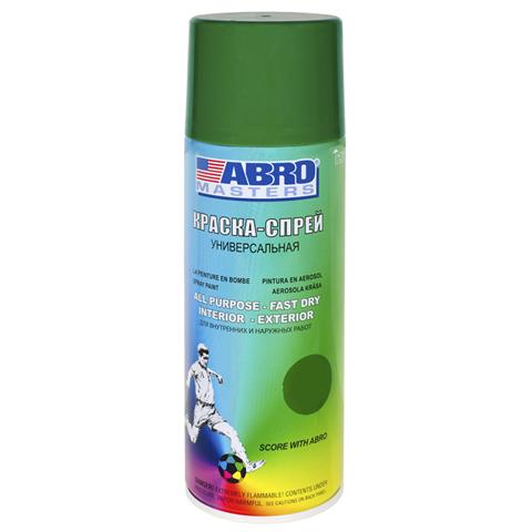 Краска спрей темно-зеленая Abro Masters ABRO SP-048-AM 400мл.