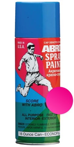 Краска флуоресцентная Розовая ABRO 106 226мл.