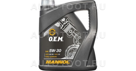 5W-30 MANNOL O.E.M. for Peugeot Citroen 4л Масло моторное синтетическое -   для 