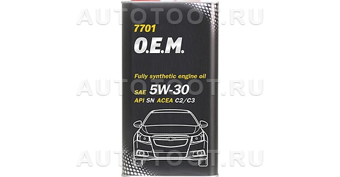 5W-30 MANNOL O.E.M. for Chevrolet Opel 4л Масло моторное синтетическое -   для 