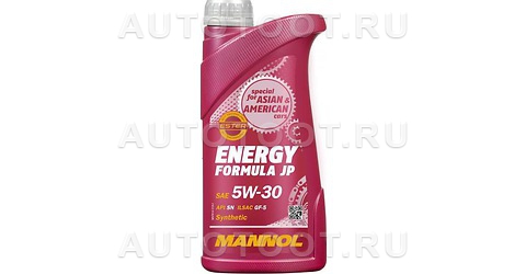 5W-30 MANNOL Energy Formula 1л Масло моторное синтетическое -   для 