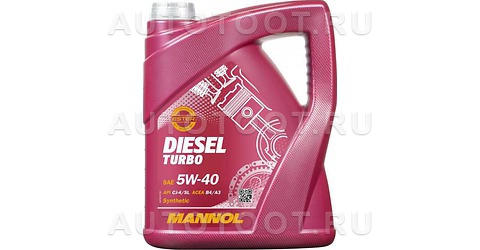 5W-40 MANNOL Diesel Turbo 5л Масло моторное синтетическое -   для 