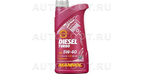 5W-40 MANNOL Diesel Turbo 1л Масло моторное синтетическое -   для 