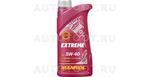 5W-40 MANNOL Extreme 1л Масло моторное синтетическое -   для 