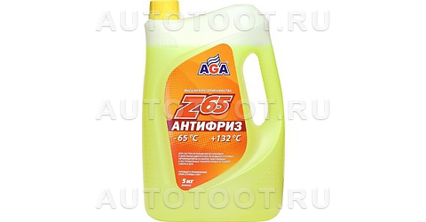 Антифриз готовый желтый AGA (-65) 5л - AGA043Z AGA для 