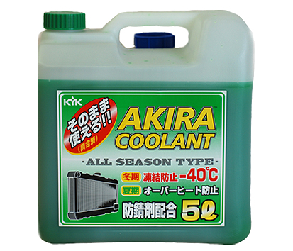 Антифриз готовый AKIRA COOLANT -50°C 2л (зеленый)