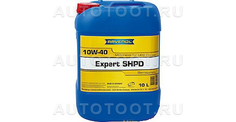 10W-40 Масло моторное RAVENOL Expert SHPD 20л полусинтетика - 1122105020 RAVENOL  для 