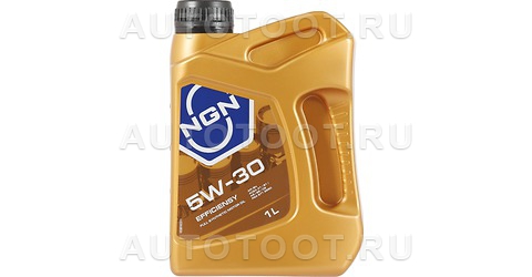 5W-30 EFFICIENCY SN 1л синтетика -   для 