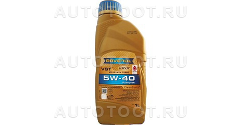 5W-40 Масло моторное RAVENOL VST 1л ПАО синтетика - 1111136001 RAVENOL для 