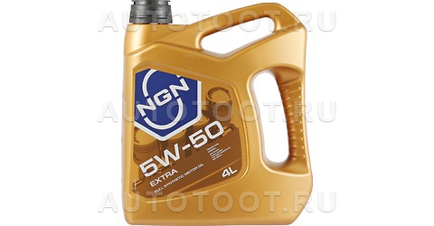 5W-50 EXTRA SN/CF 4л синтетика -   для 
