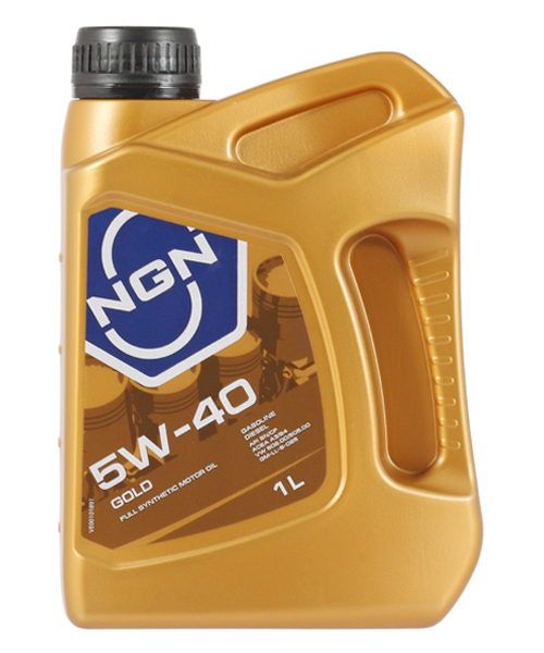 Масло моторное синтетическое NGN 5W-40 GOLD SN/CF 1л