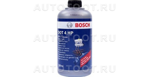 Жидкость тормозная DOT-4 BOSCH 0,5л, для авто c ABS/ESP - 1987479112 BOSCH для 