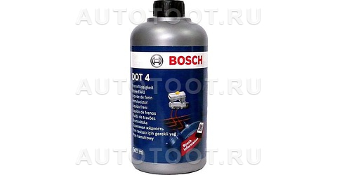 Жидкость тормозная DOT-4 BOSCH  0,5л, для авто без ABS/ESP - 1987479106 BOSCH для 