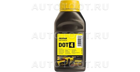 Жидкость тормозная DOT-4 TEXTAR LV 0.25л - 95006000 TEXTAR  для 