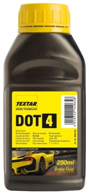 Жидкость тормозная DOT-4 TEXTAR LV 0.25л