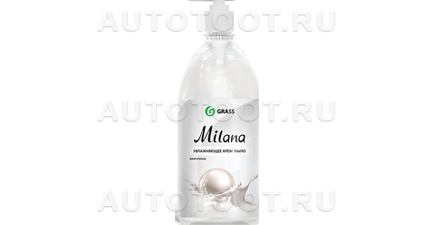 Мыло жидкое GRASS Milana жемчужное с дозатором 1л - 